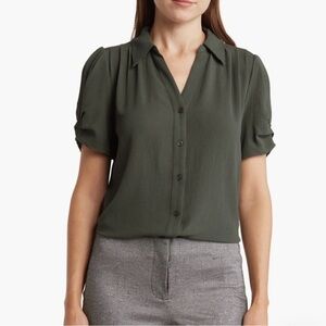 Women's Green Blouse